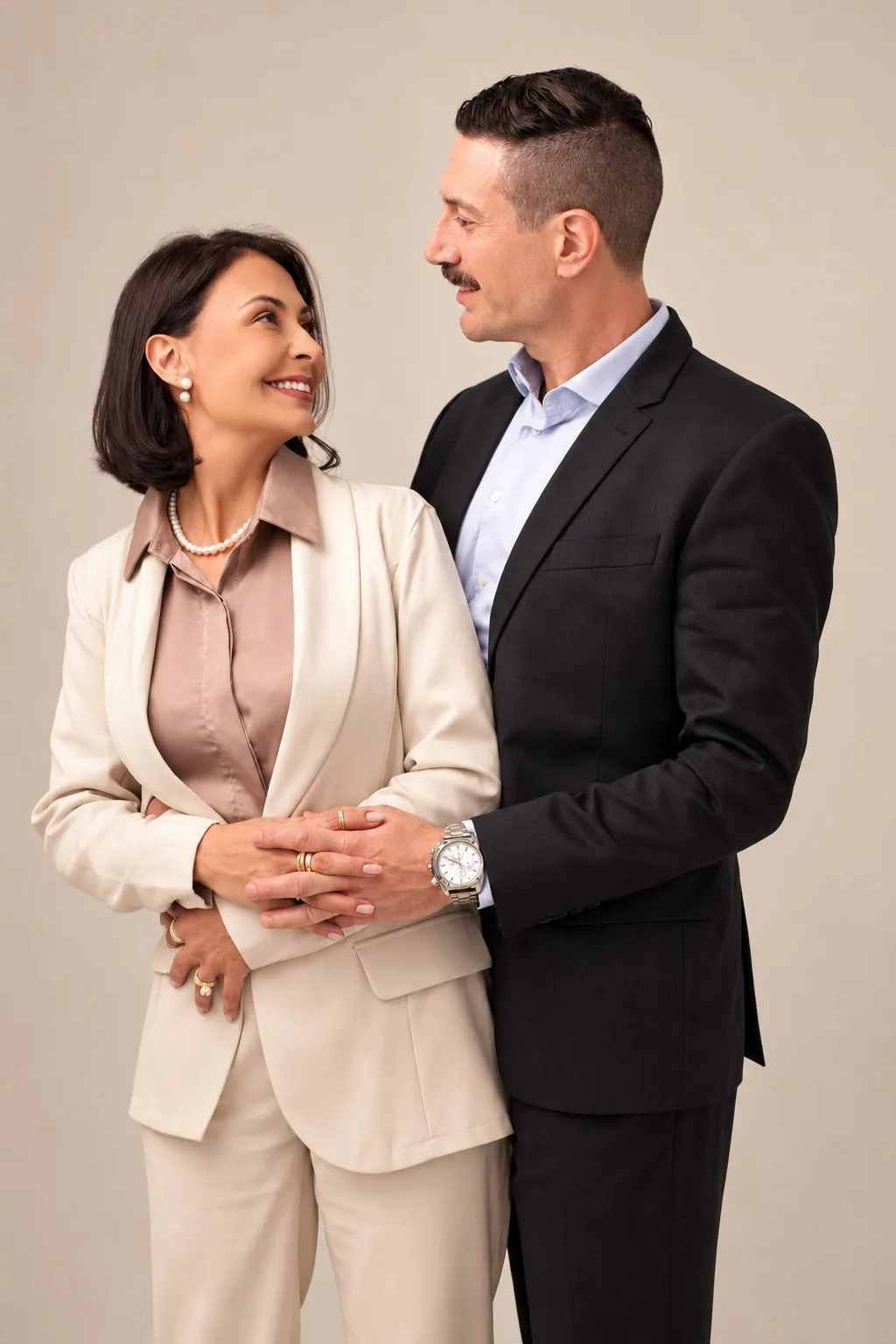 Dra. Carolina Nicolini e seu noivo, Dr. Igor Bincoleto